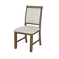 Casoria Dark Walnut 7 Pc Expandable Dining Set