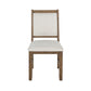 Casoria Dark Walnut 7 Pc Expandable Dining Set