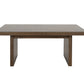 Casoria Dark Walnut 7 Pc Expandable Dining Set