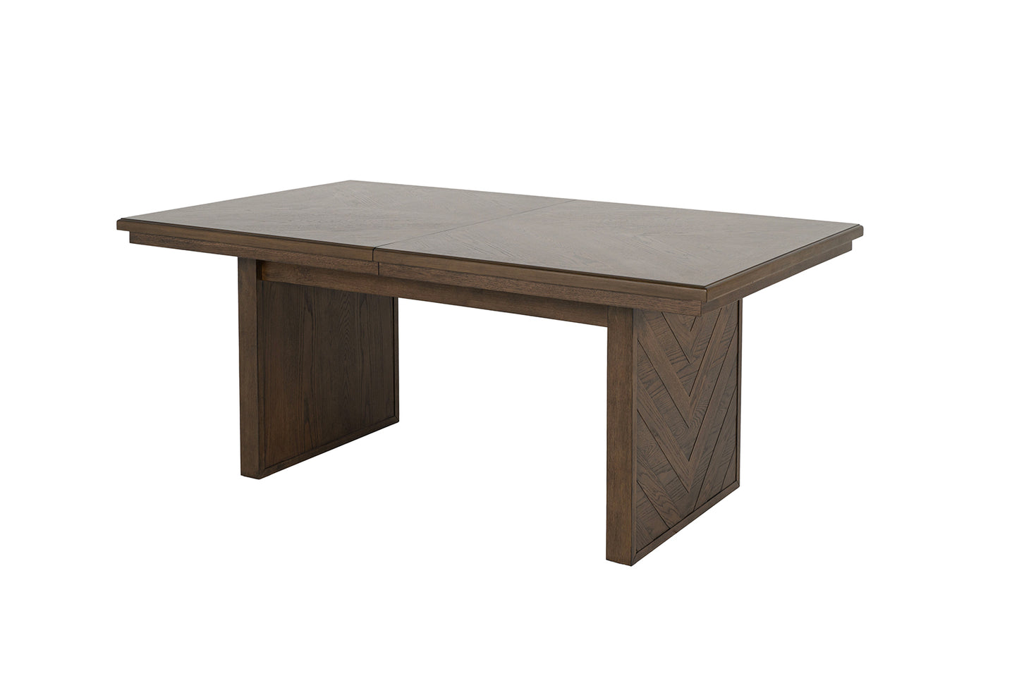 Casoria Dark Walnut 7 Pc Expandable Dining Set