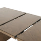 Casoria Dark Walnut 7 Pc Expandable Dining Set