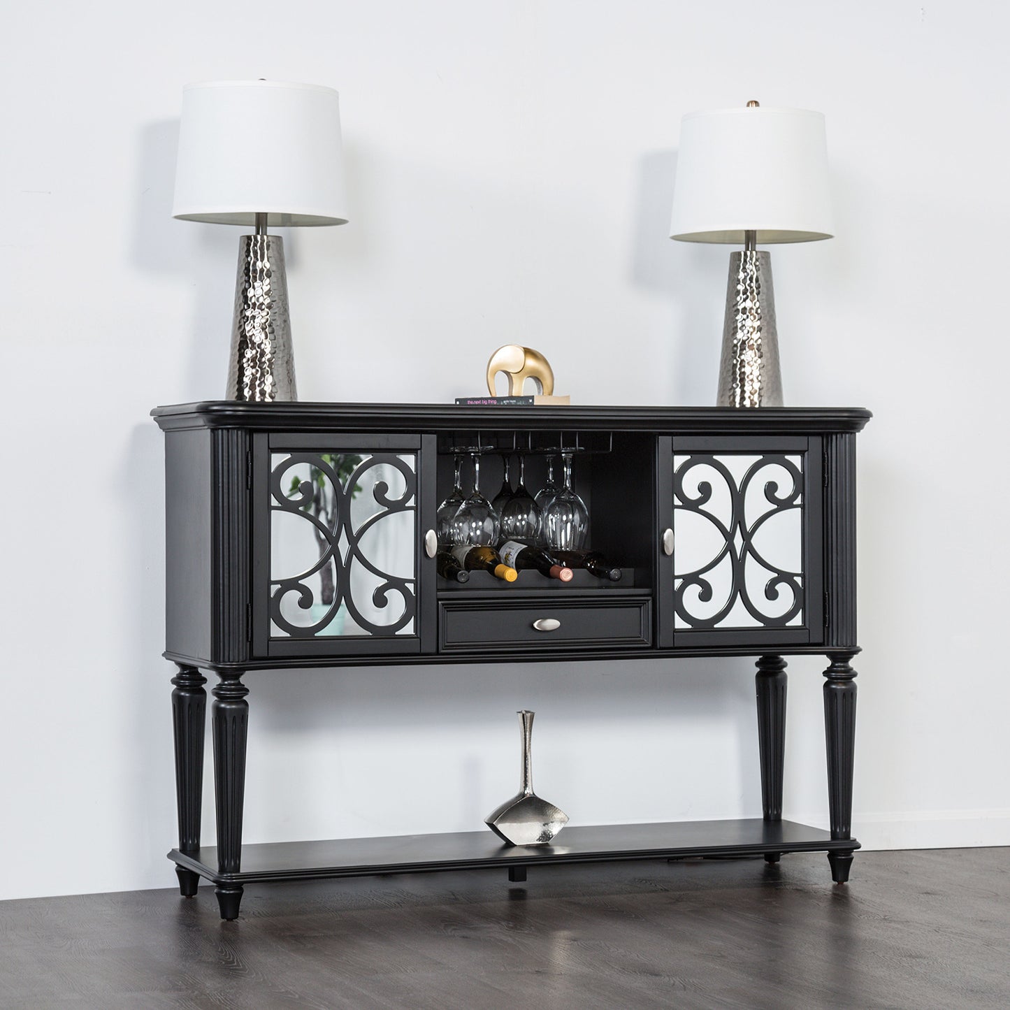 Melodi Parc Black Server FM3416BK-SV