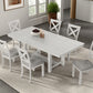 Ferrone White Oak 7 Pc Dining Collection