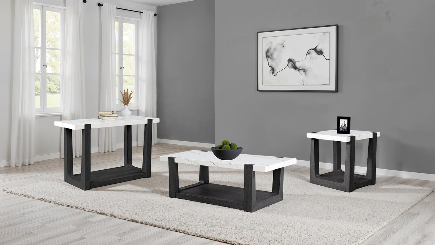 Sundbry Faux Marble Occasional Tables