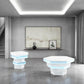 Zeta Rectangular LED Cocktail Table