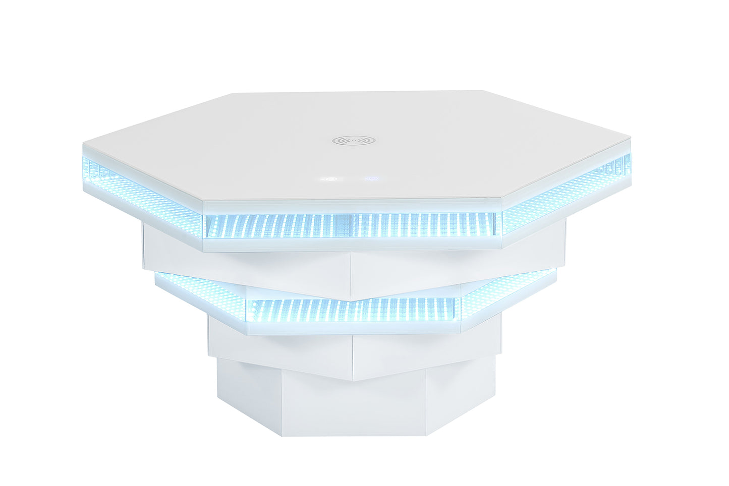 Zeta Rectangular LED Cocktail Table