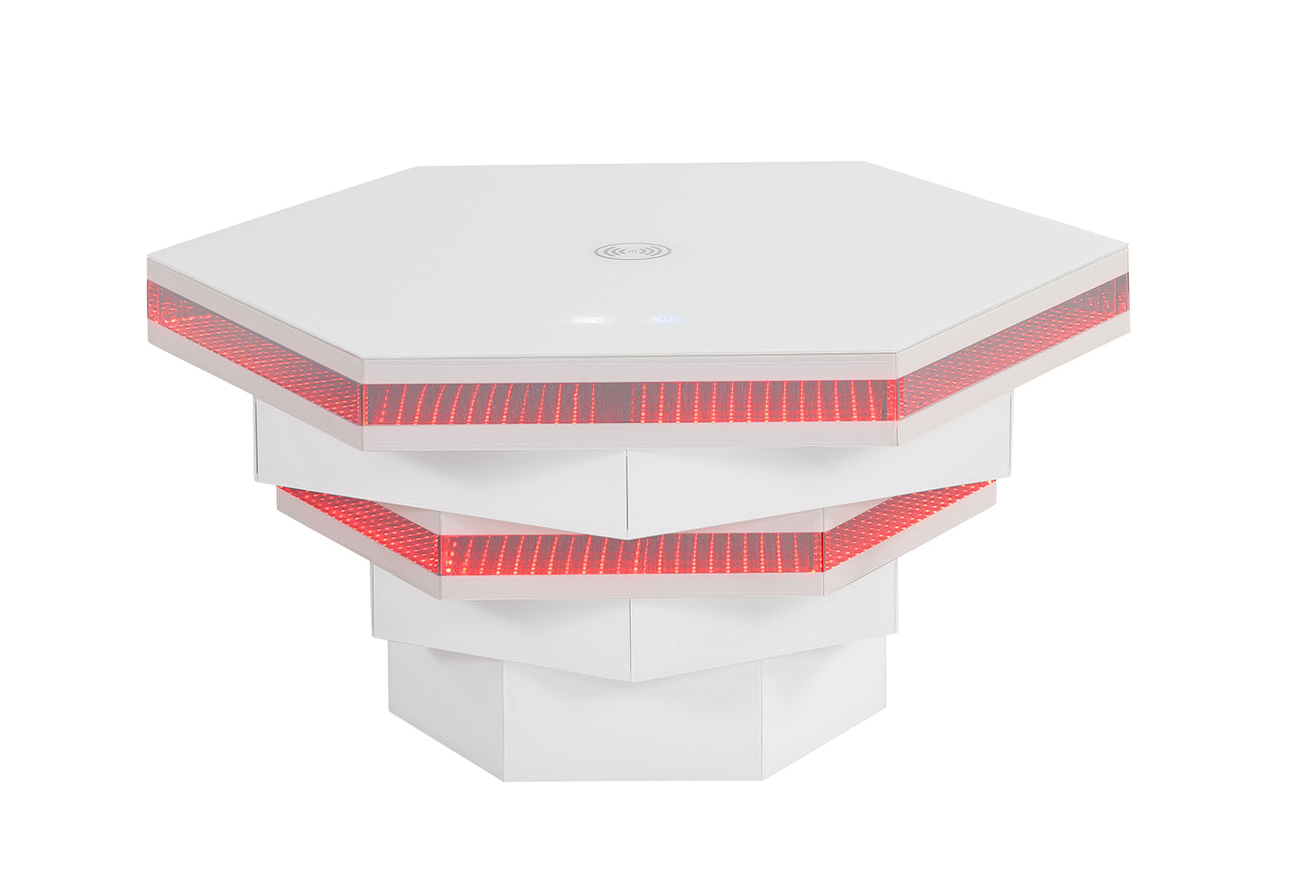 Zeta Rectangular LED Cocktail Table