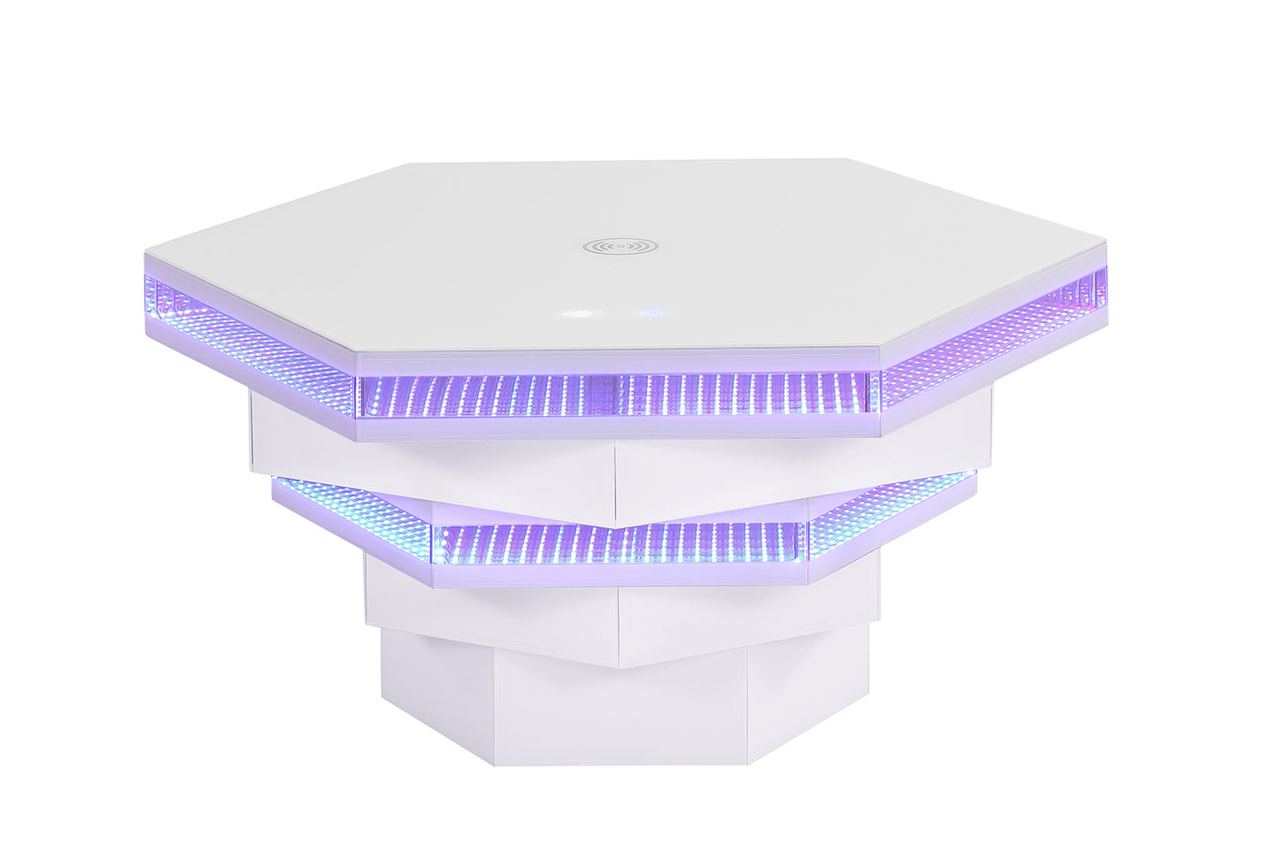 Zeta Rectangular LED Cocktail Table