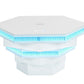 Zeta Rectangular LED Cocktail Table