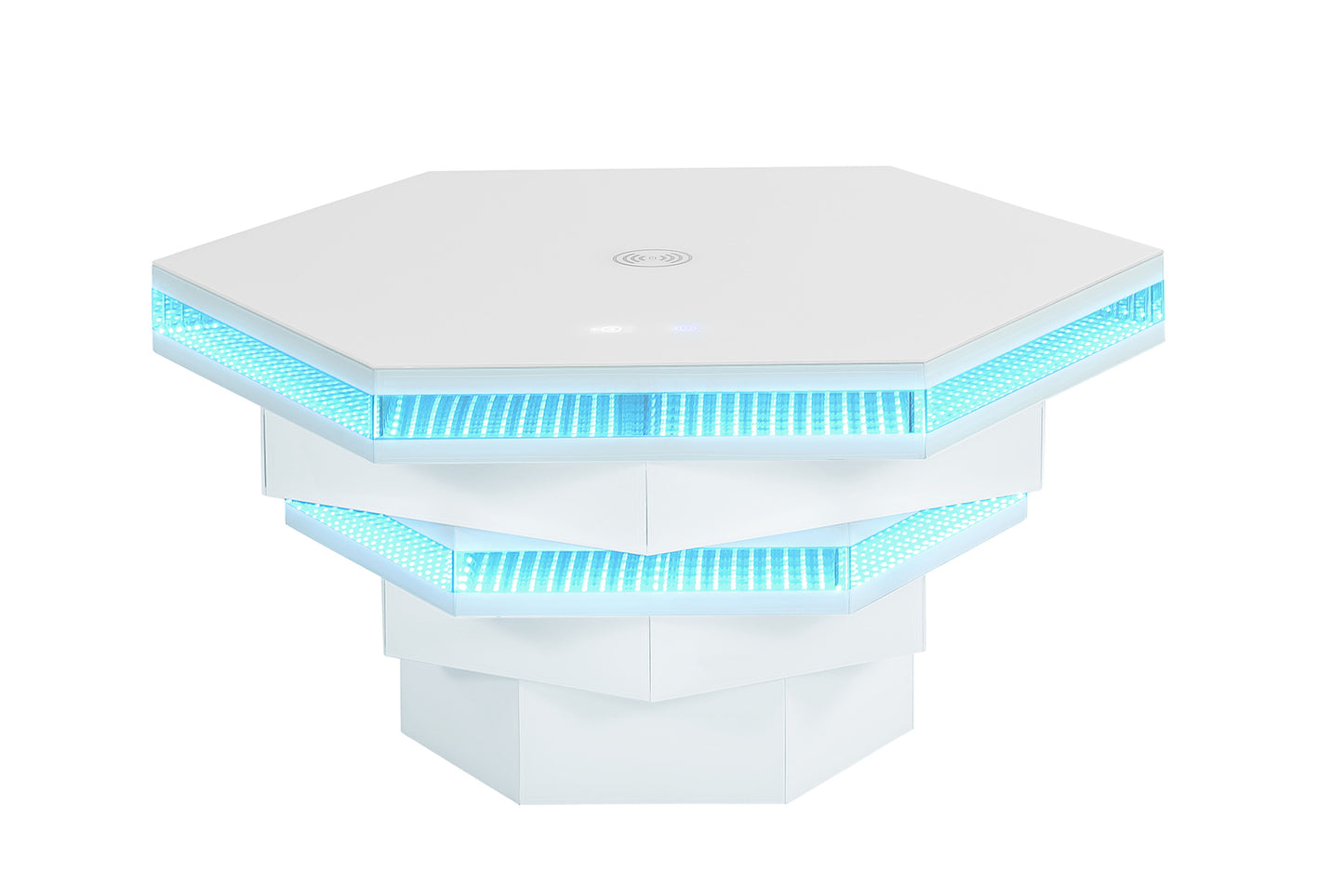 Zeta Rectangular LED Cocktail Table