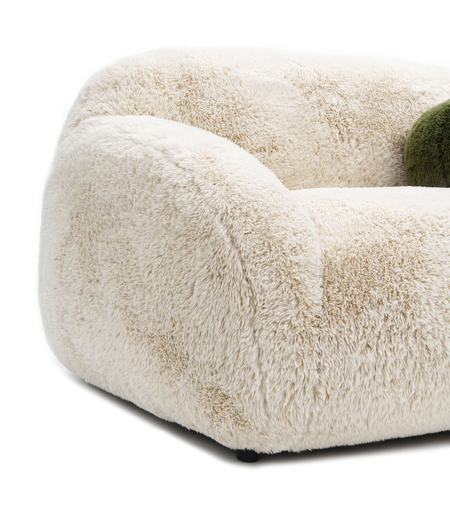 Darwen 2 Pc Faux Fur Sofa Set - 4 Colors
