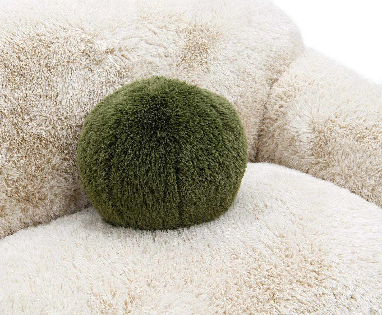 Darwen 2 Pc Faux Fur Sofa Set - 4 Colors