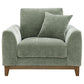 Watton Olive Green Mid Century Chair