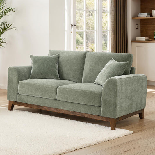 Watton Mid-Century Chenille Sofa Collection