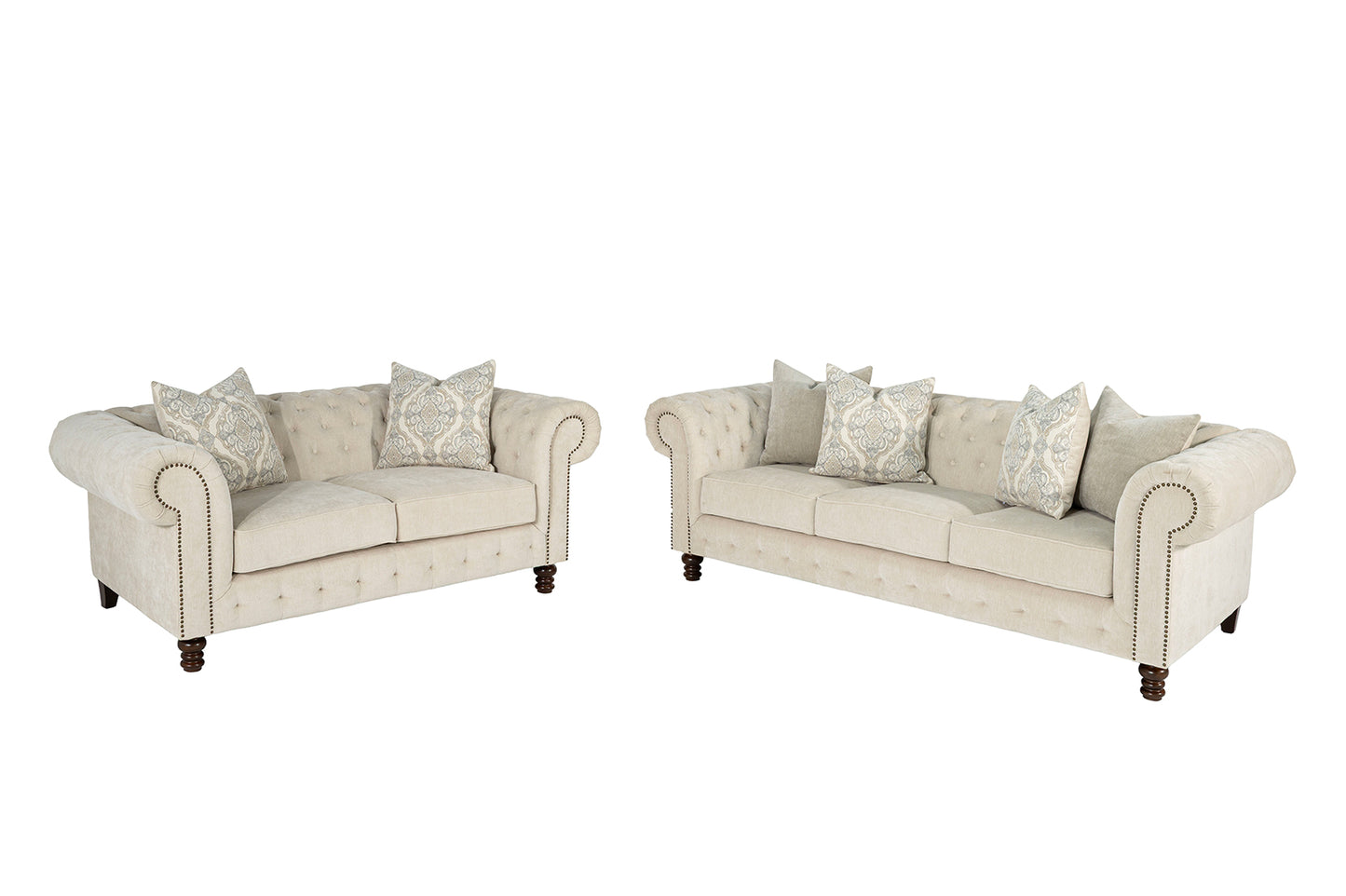 Ammirati Beige Sofa & Loveseat Set