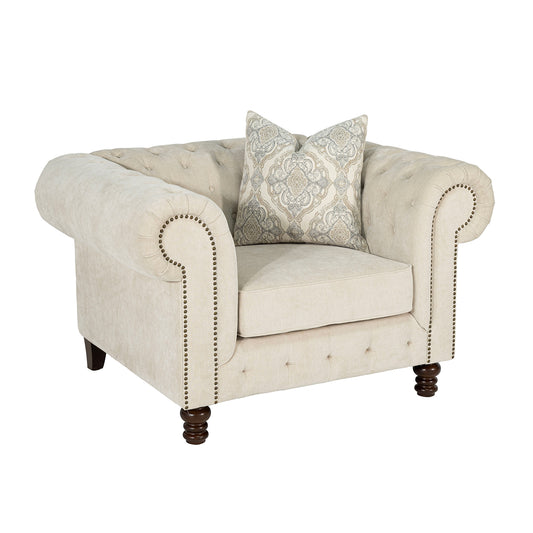 Ammirati Beige Polyester Chair