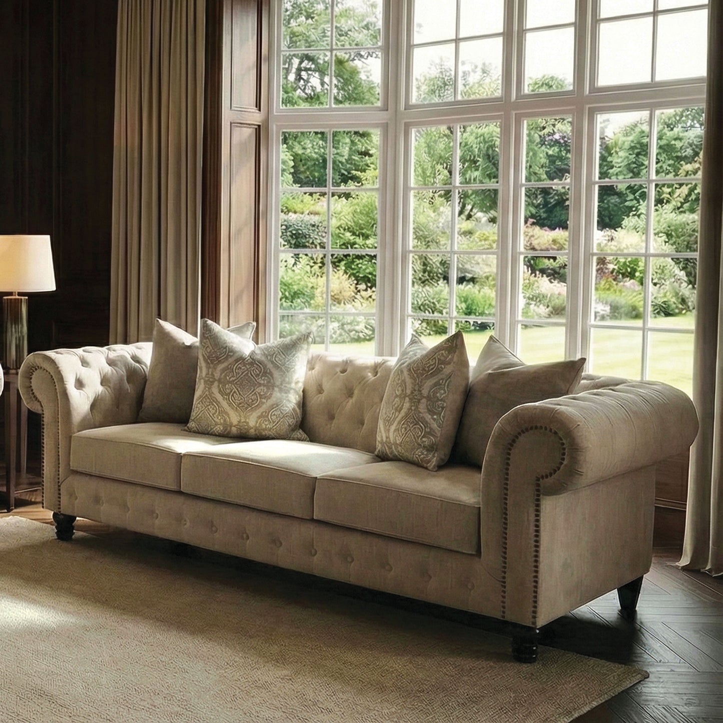 Ammirati Beige Sofa & Loveseat Set