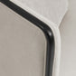 Benilde Swivel Chair Taupe Chenille