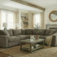 Crowle Light Brown Sectional FM67010BR