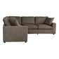 Crowle Light Brown Sectional FM67010BR