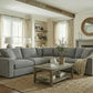 Crowle Light Gray Sectional FM67010LG
