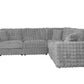McKenna Silver Gray Modular Sectional