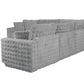 McKenna Silver Gray Modular Sectional