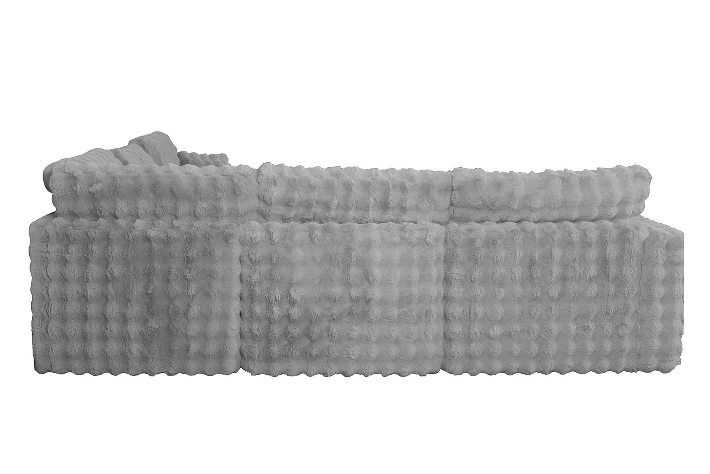 McKenna Silver Gray Modular Sectional