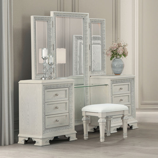 Stella Mia Creamy White Vanity Set FM70000WH-V-SET