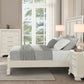 Stella Mia Creamy White 4 Pc Bedroom Set - King Bed