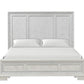 Stella Mia Creamy White King Bed FM70000WH-W
