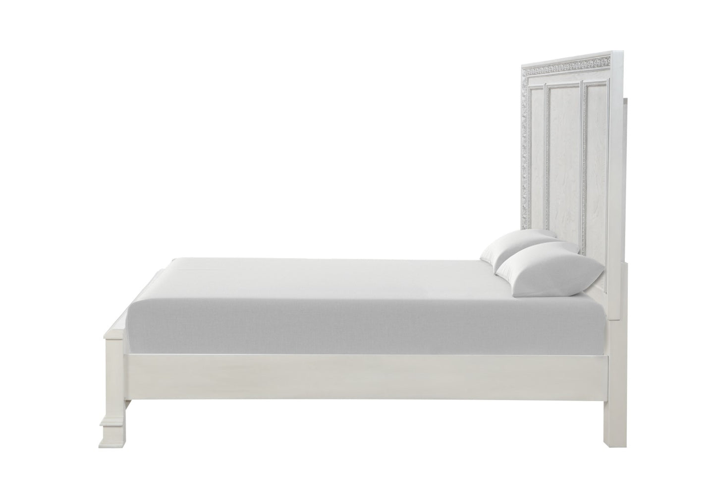 Stella Mia Creamy White Queen Bed FM70000WH-W