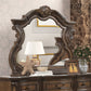 Leovanni Traditional Dark Brown Bedroom Set