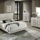 Dubuque Light Gray 4 Pc Bedroom Set