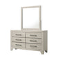 Dubuque Light Gray 4 Pc Bedroom Set