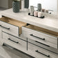 Dubuque Light Gray 4 Pc Bedroom Set