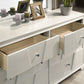 Holsted White 4 Pc Bedroom Collection