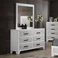 Darlene White 4 Pc King Bedroom Set