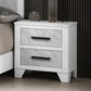 Darlene White 4 Pc King Bedroom Set