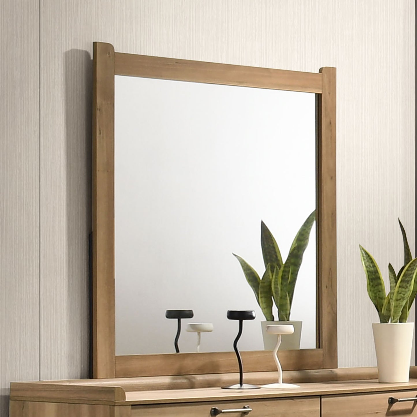 Elinora Natural 4 Pc LED Bedroom Collection