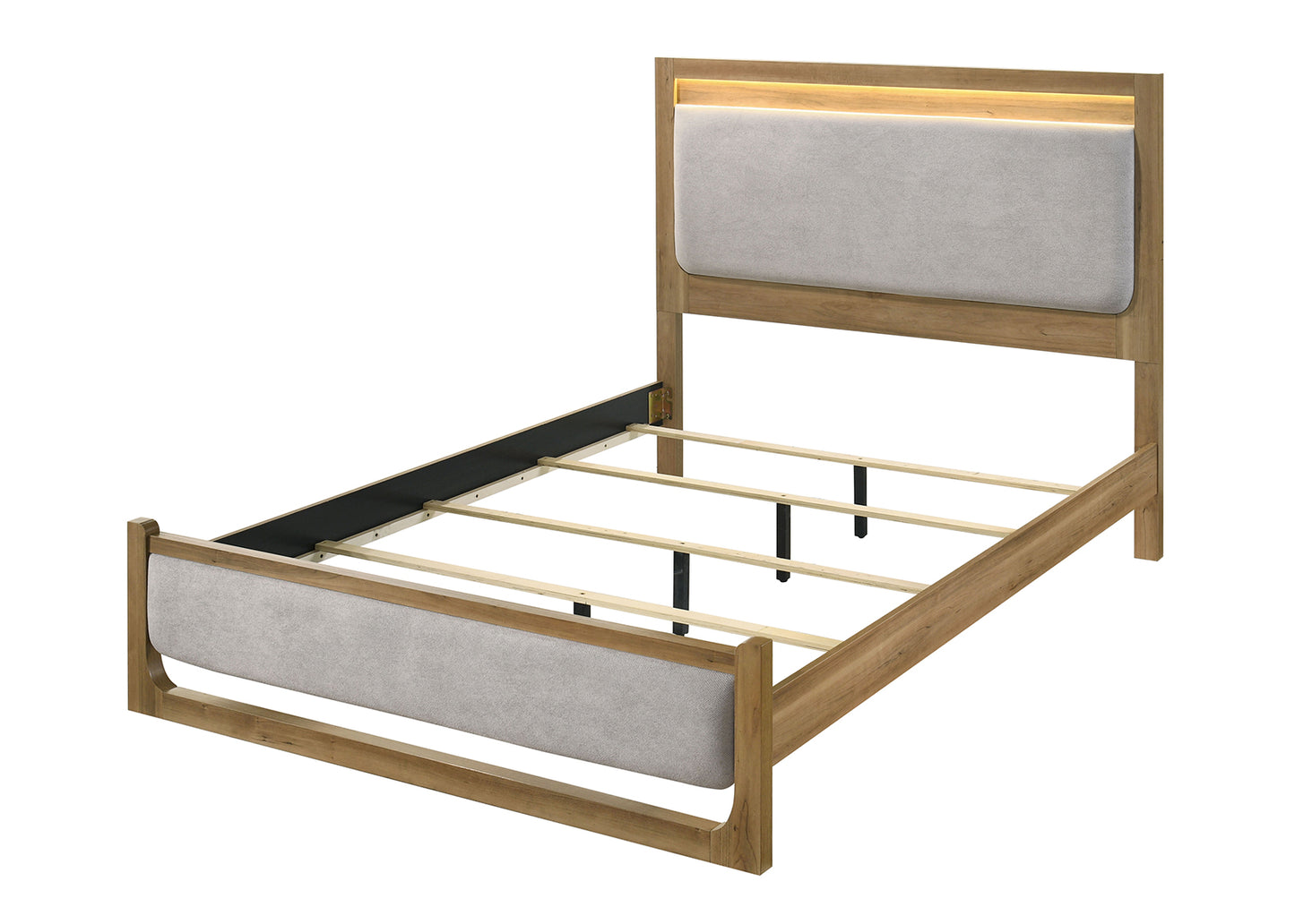 Elinora Natural 4 Pc LED Bedroom Collection
