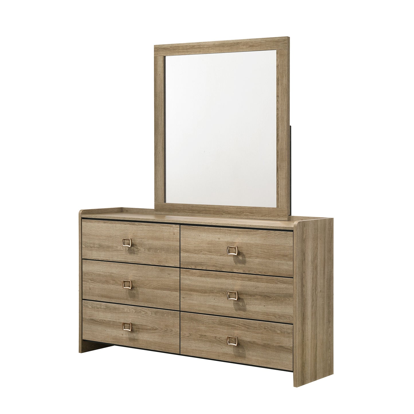 Posey Dusty Oak 4 Pc Bedroom Collection