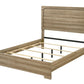 Posey King 4 Pc Dusty Oak Bedroom Set