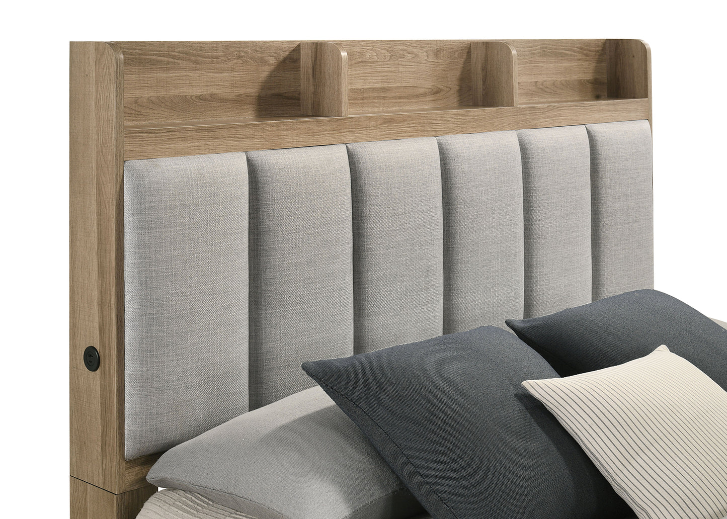 Posey Dusty Oak Eastern King Bed FM72031AK