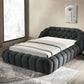 Newquay Upholstered Platform Bed - 3 Colors