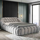 Newquay Upholstered Platform Bed - 3 Colors