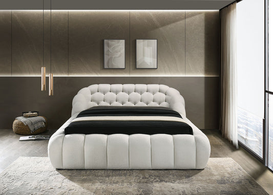 Newquay Upholstered Platform Bed - 3 Colors