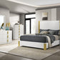Basildon 4 Pc White Bedroom Set - King Bed