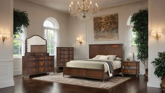 Westerham FM74001CH Dark Cherry Bedroom Set