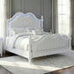 Swindon King White 4 Pc Bedroom Set